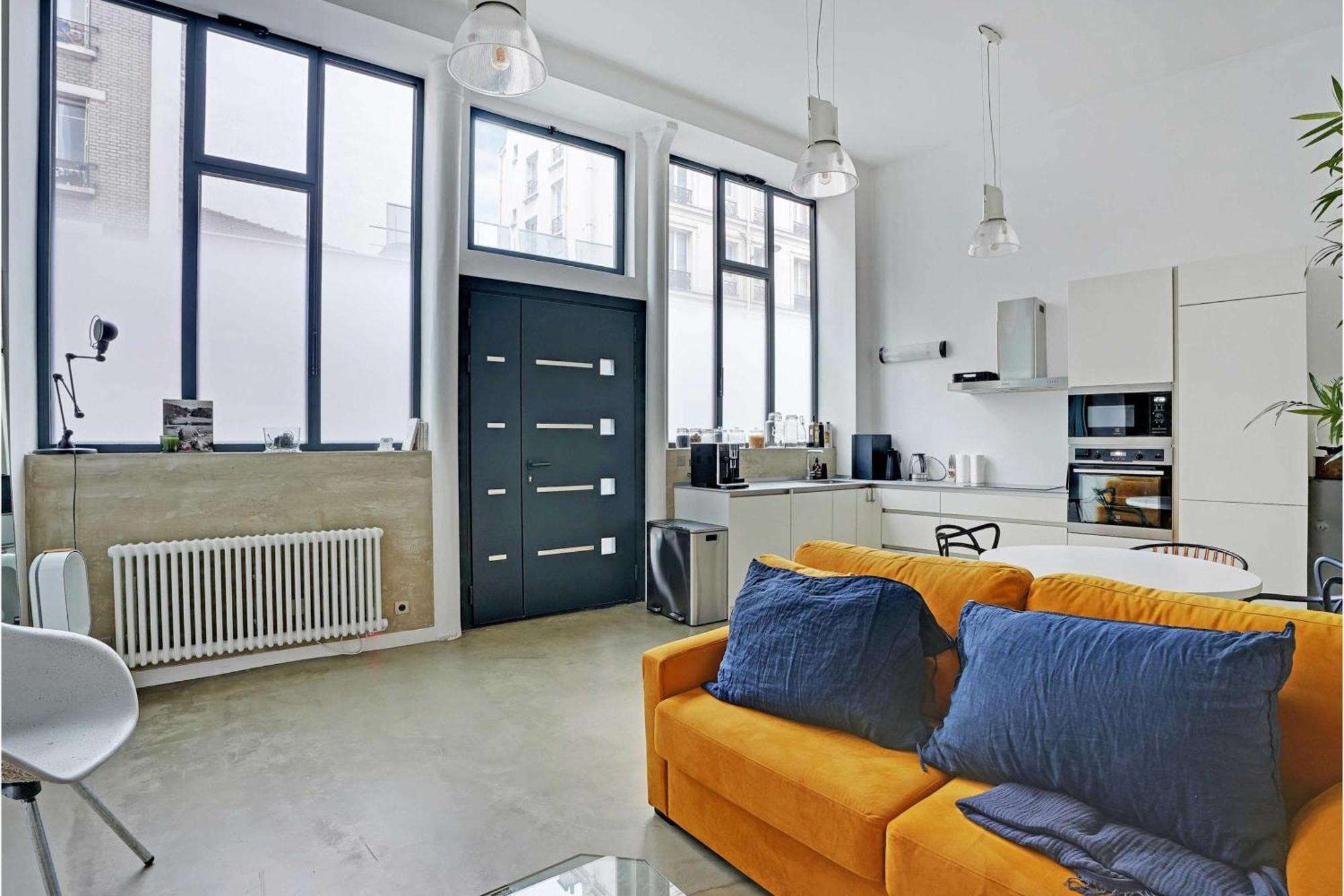 Duplex Loft Montmartre -18th Apartment Paris